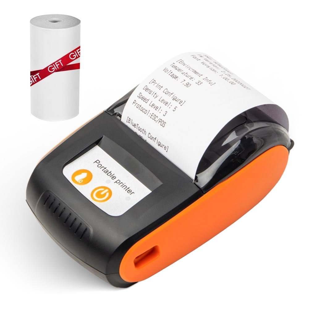 Imprimante Thermique Bluetooth Portable