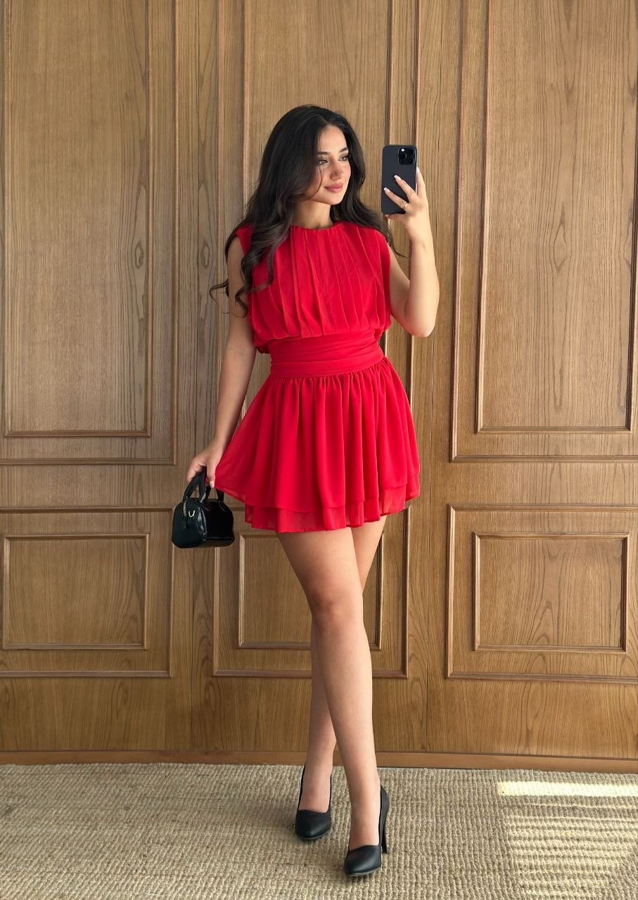 Robe plissé 2